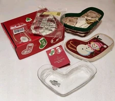 Longaberger 2014 Tree Trimming Little Stocking in Box+Liner+Prot+Lid+Tie On NOS