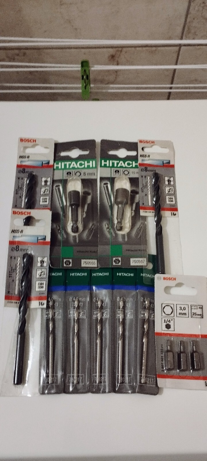 Forêts métaux Bosch accessoires perçage douille Hitachi pour perceuse
