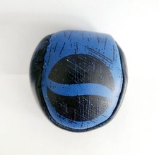 Pepsi Hacky Sack Black And Blue Ball Vintage Soda Pop Advertisement E94