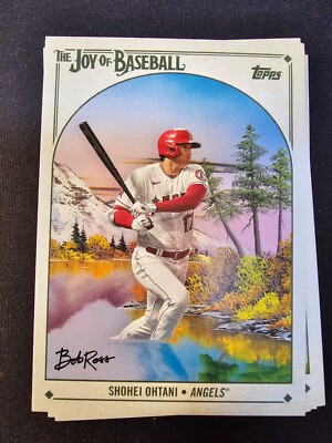 Pick Your Own 2023 Topps X Bob Ross Baseball Cards – Joy Of Painting Meets Baseball!