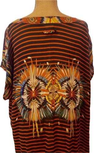 JEAN PAUL GAULTIER SOLEIL FABULOUS MULTI COLOR TUNIC/ BEACH COVER/DRESS ,s M - Picture 4 of 16