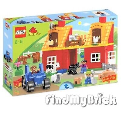 Spytte montering Ass NEW - Lego Duplo Big Farm ( 4665 ) Lego Ville fun farm - Sealed Brand - NEW  | eBay