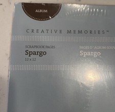 Creative Memories 12x12 Spargo Scrapbook pages - 15 Sheets