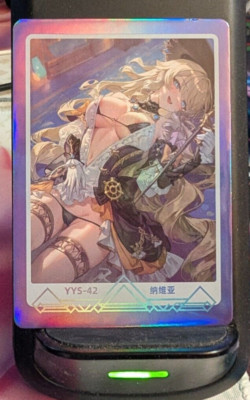 Navia Genshin Impact YYS-42 Goddess Story No Doubt Getting Wet Card Waifu
