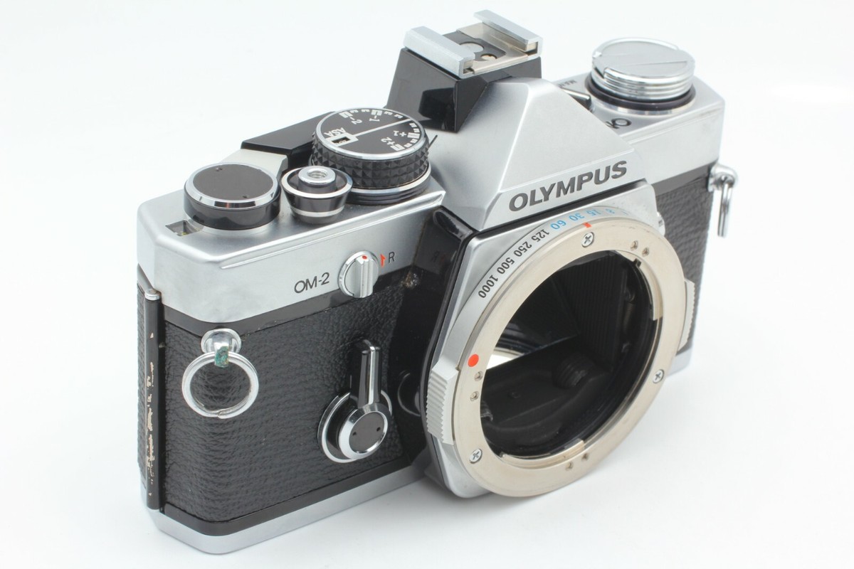 Near Mint] Olympus OM-2 35mm SLR Film Camera w/ 50mm f/1.8 Winder