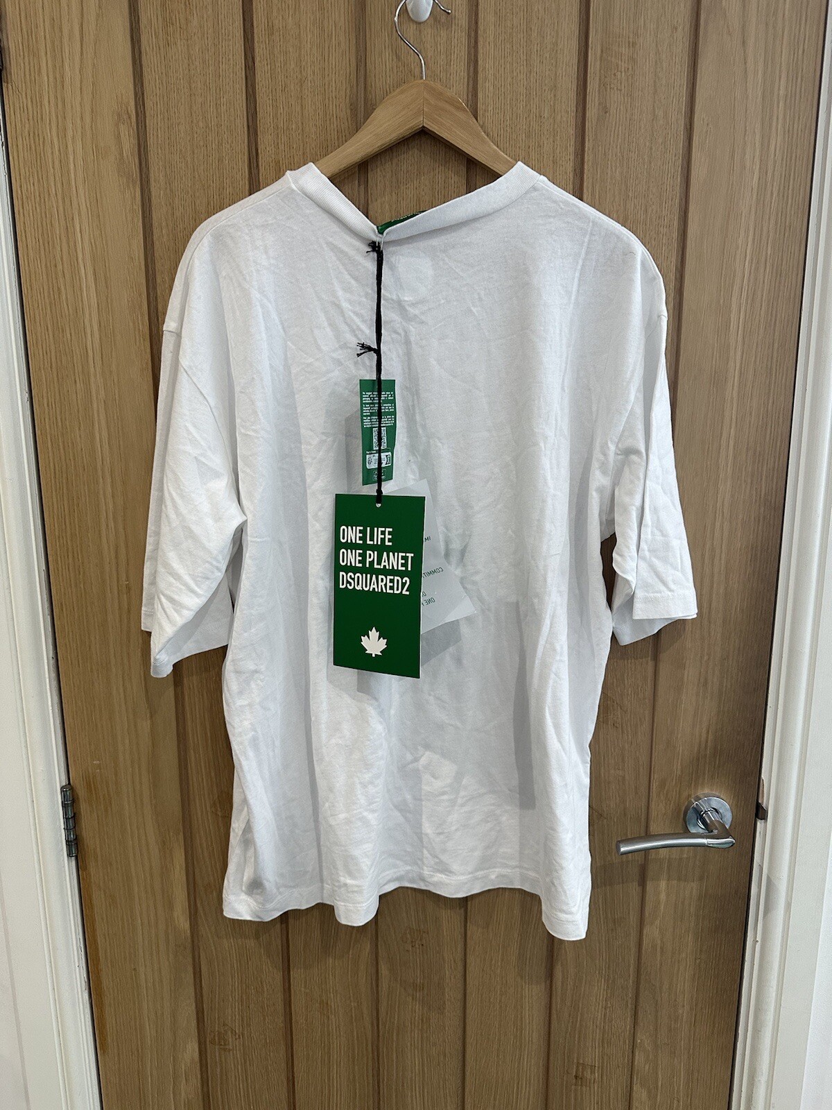 DSQUARED2 Recycle Leaf T-shirt Size Large GENUINE RRP £250 #N10 image 5