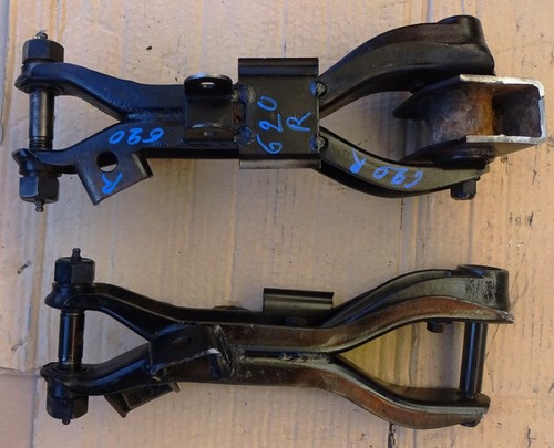 FIT DATSUN 620 PICKUP UTE MODEL 1971 77 FRONT LOWER WISHBONES PAIR LH RH USED - Picture 5 of 9