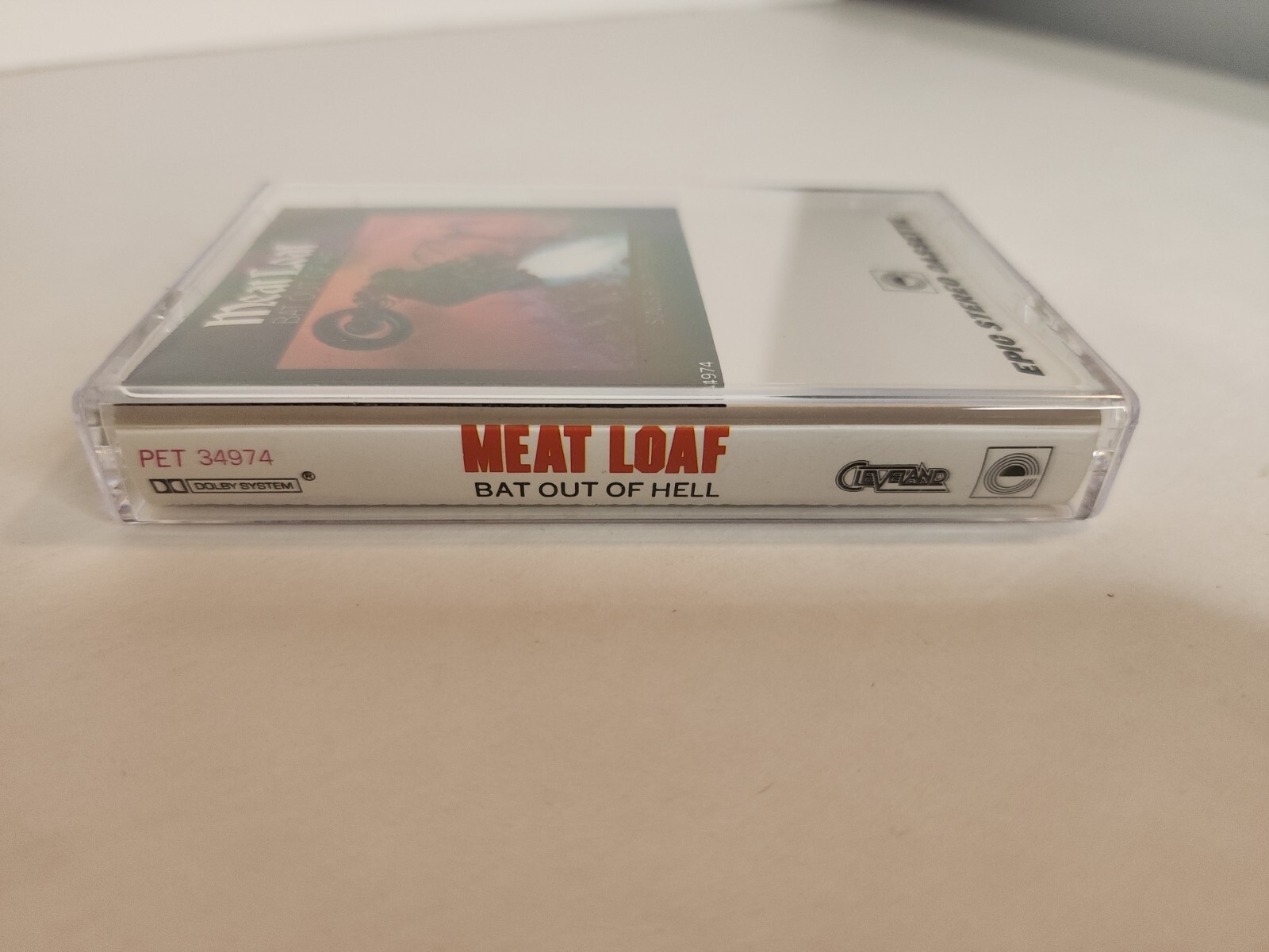 Meatloaf Bat Out Of Hell Cassette Tape 1977 Pristine Condition eBay