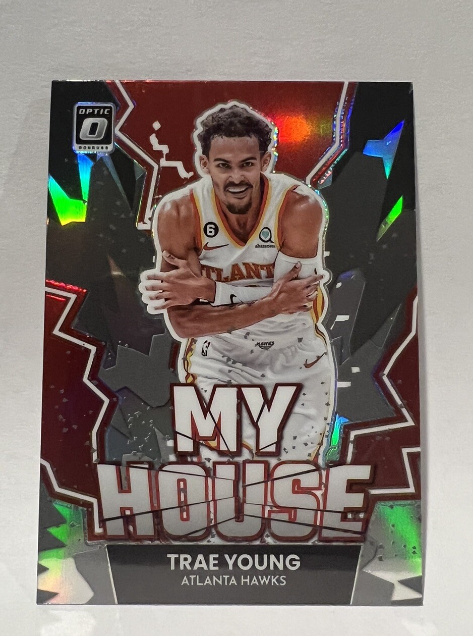 Trae Young 2022 Panini Donruss Optic My House Holo Silver #7