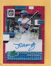 2022 Donruss Optic Rated Prospects Signatures Red Mojo Jose Ramos RC NM-MT+ 6/99