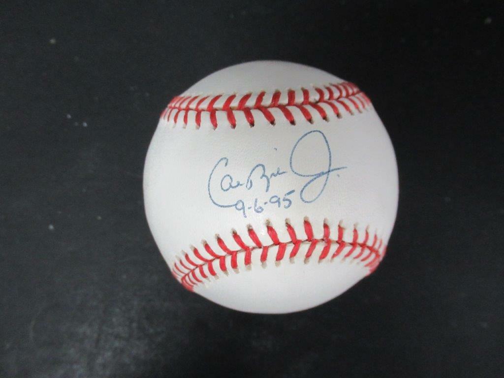 Cal Ripken Jr. (9-6-95) Signed Baseball Autograph Auto PSA/DNA AK24159