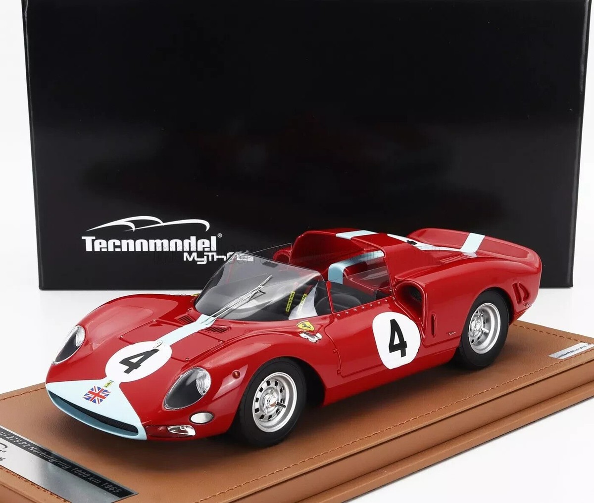 美品　洋書　FERRARI TECNOMODEL 1965 FERRARI 275 P2 SPIDER NURBURGRING HILL