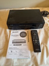 Sharp VC-A410 4-Head VHS VCR w/ S-VHS Quasi Playback, Remote Manual