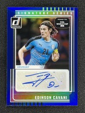 2025-26 Donruss FIFA World Cup Edinson Cavani Blue Signature Series Auto /199