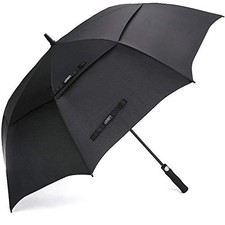 55/63/69/72/80 Inch Golf Umbrella Windproof Double Canopy Extra Large
