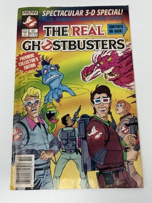 The Real Ghostbusters 3-D Special 1 One Shot Now Comics Newsstand Comic 1991