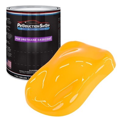 ProductionShop 1 Gallon Chrome Yellow Performance Basecoat Auto Paint