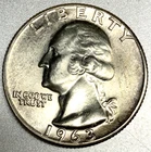1963-P Washington 90% Silver Quarter Gem BU Brilliant Uncirculated -3860