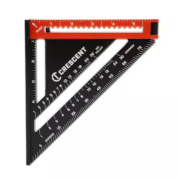 Crescent Extendable Layout Tool Lufkin EX6 2-In-1 Aluminum L
