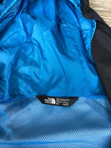 The North Face Blue Black Hyvent Jacket Youth Boys size 10/12 M Medium - Picture 9 of 14