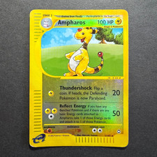 AMPHAROS #1/147 Holo Reverse Eng Aquapolis E-Series 2002 - Pokemon Rare Card on eBay
