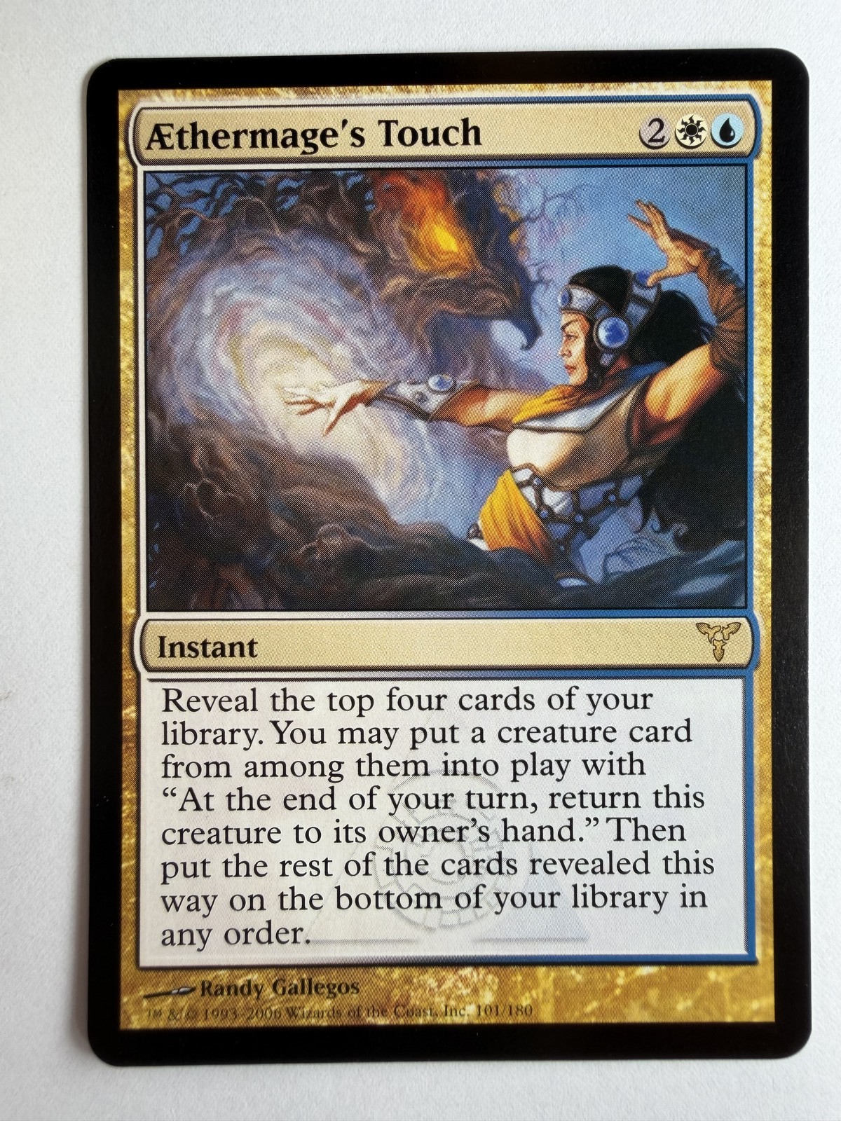 Magic the Gathering - Aethermage's Touch - Dissension