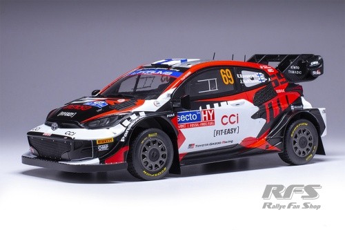 Toyota Yaris WRC Rovanperä Rallye Finnland Rally Finland 2024 1:18 IXO 18RMC218 - Picture 1 of 2