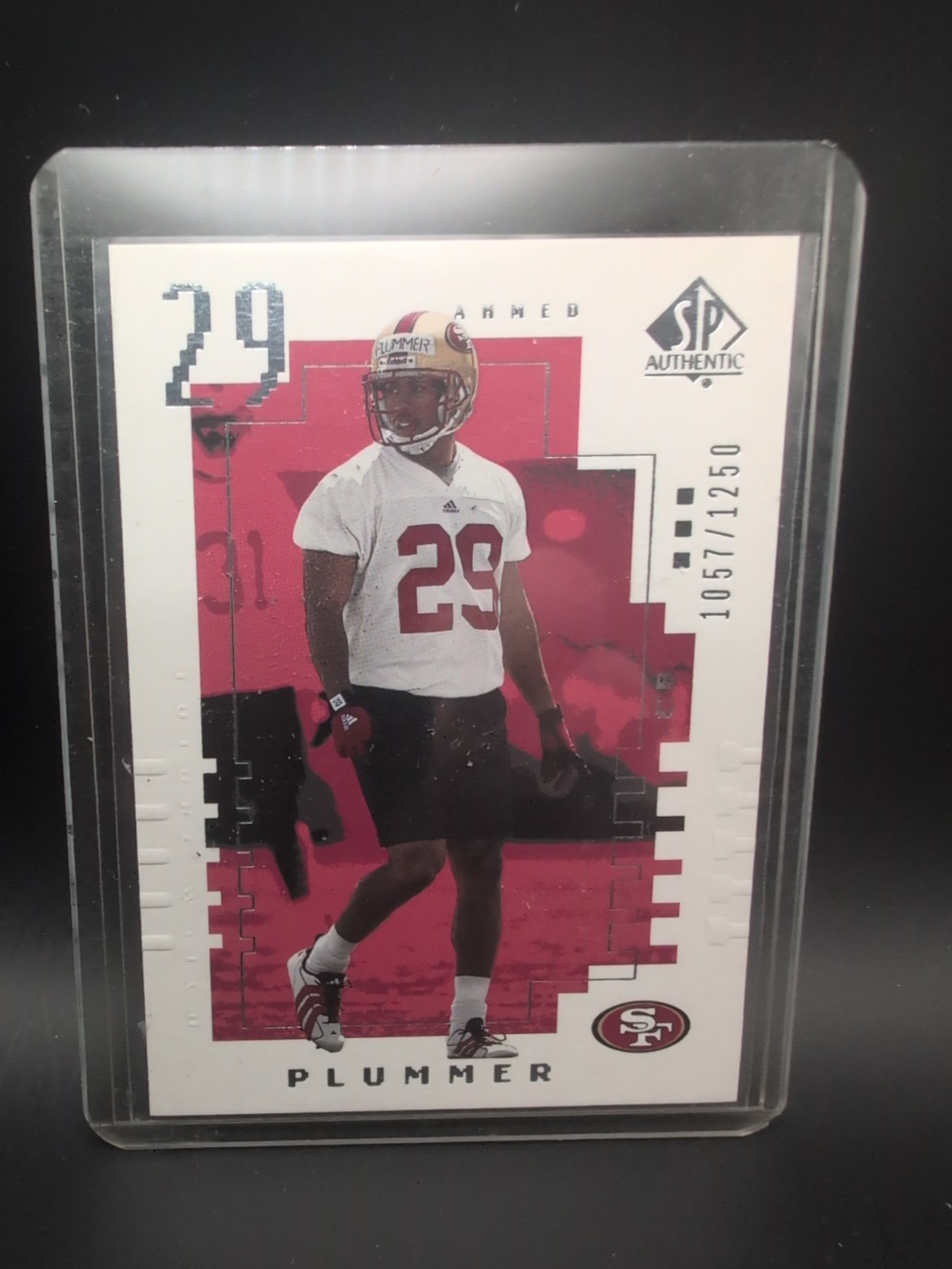 Ahmed Plummer SP Authentic #107 Base