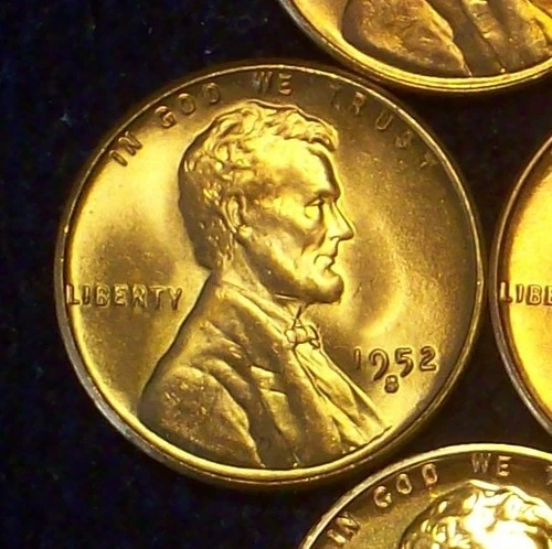 1952-S GEM BU - SUPER LINCOLN WHEAT CENT - NICE COLOR - GOOD DETAILS - SEE PICS!