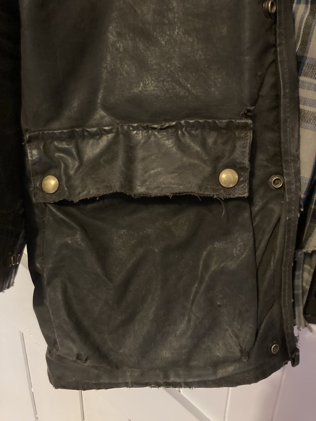 Belstaff Trialmaster - Serious Vintage - Waxed Cotton Jacket. Made In England. L image 10