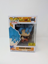 Figura exclusiva Funko Pop Animación Dragon Ball Super SSGSS Goku 668 Hot Topic