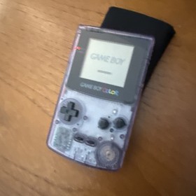 Nintendo Game Boy Color Console Atomic Purple CGB-001 Tested Working GBC