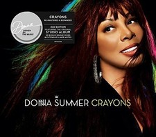 DONNA SUMMER - CRAYONS CASE BOUND BOOK EDITION MIT 20 MIXE 3 CD NEUF 