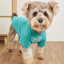 Cute Dog Clothes, T Shirt for Medium and Small Dogs Girl Boy,Puppy.Breathable...