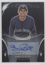 2013 Bowman Sterling Prospect Auto Brad Miller #BSAP-BMI Auto 5o1