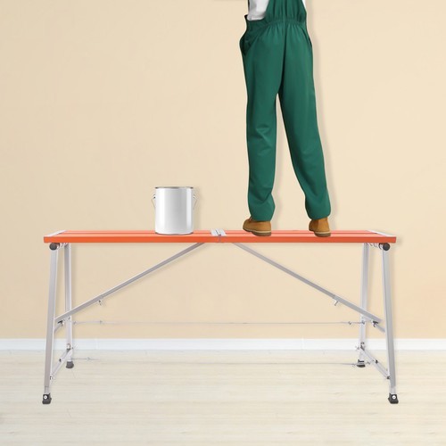 Scaffolding Platform Portable Scaffolding Ladder Folding Work Platform Adjustabl