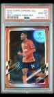 2020-21 Topps Chrome Tete Rookie Red Carbon Fiber ~/29 Shakhtar Brazil PSA 10