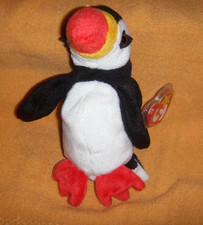 Ty Beanie Babies PUFFER  1997  BIRD  NEW MWMT PELLETS 8"