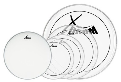 XDRUM SET SCHLAGZEUGFELLE FELLSET SNARE 14'' TOMS 12'' 13'' 16'' BASSDRUM 22'' FELL