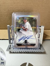 2023 BOWMAN CHROME 1ST BOWMAN WILMER FLORES REFRACTOR AUTO #D 109/499