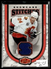 2006-07 Flair Showcase Stitches Jamie Lundmark Calgary Flames #SS-LU