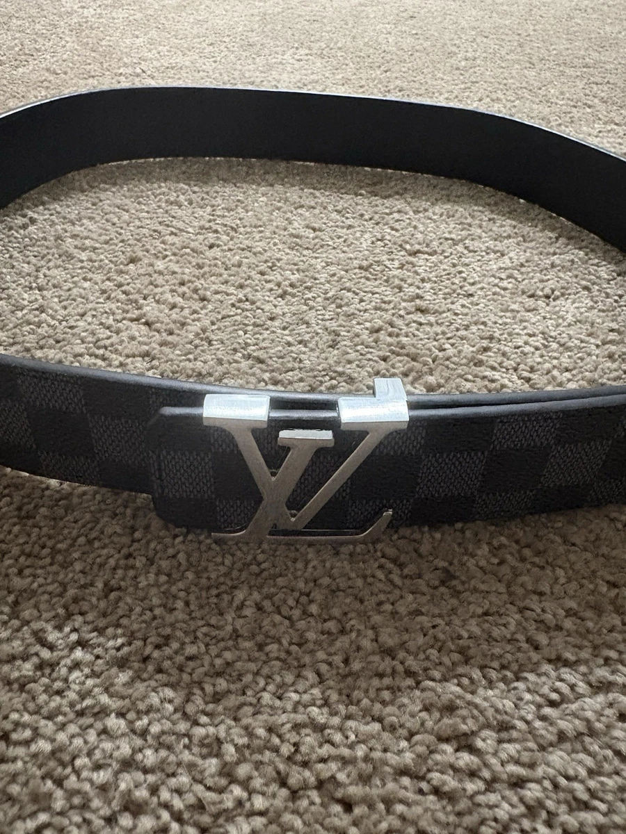 Louis Vuitton Black Belts for Men for sale | eBay