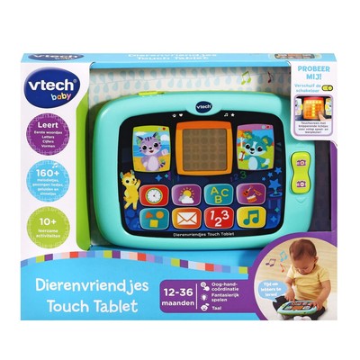 VTech 80-151472 Baby Tierfreunde Touch Tablet - Pädagogisches Spielzeug - Entdec