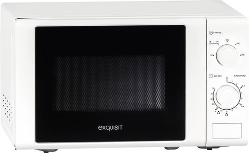 Exquisit Mikrowelle MW 900-030 700 Watt Weiß 5 Stufen + Drehteller B Ware
