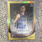 Topps Chrome 2025-26 Nikola Topic Signature Style Purple Refractor Auto /75
