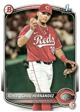 2025 Bowman #BP-18 Ichiro Cano Hernandez Prospects