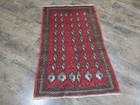 Authentic Vintage Turkish Rug,Geometric Adana Turkish Rug 2.6x4.2 Ft — photo 3