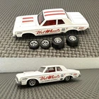 1:64 Weld Star Dragsters With Wrinkle Rear Tires And Skinny Front Tires