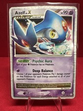 Pokémon TCG Azelf LV.X Legends Awakened Holo Card 140/146 HP
