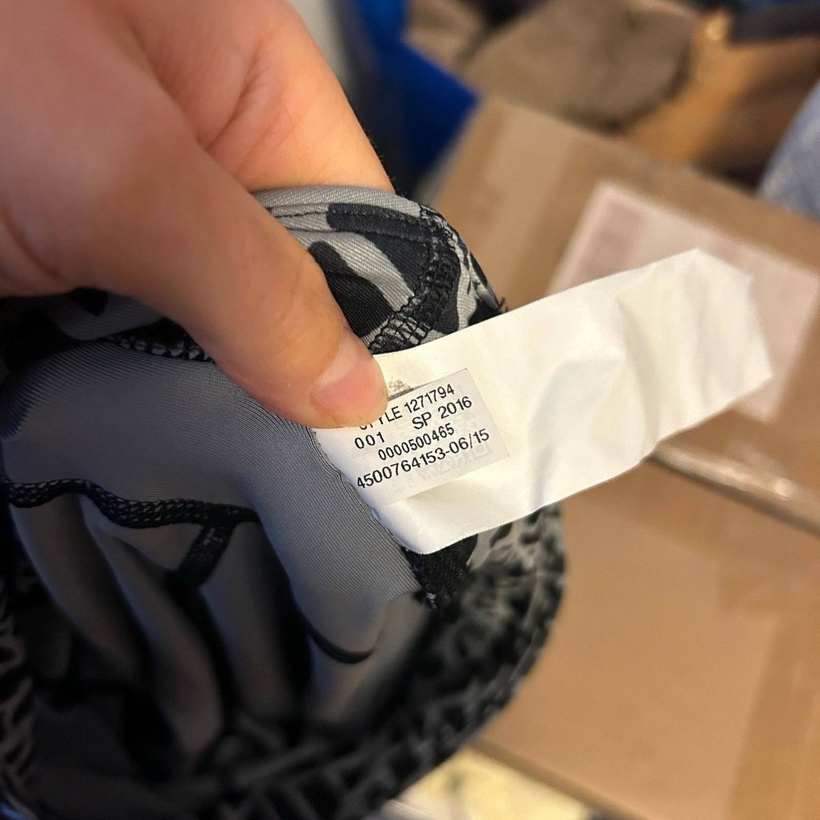 Under Armour Geometric Patterned Compression Legg… - image 3